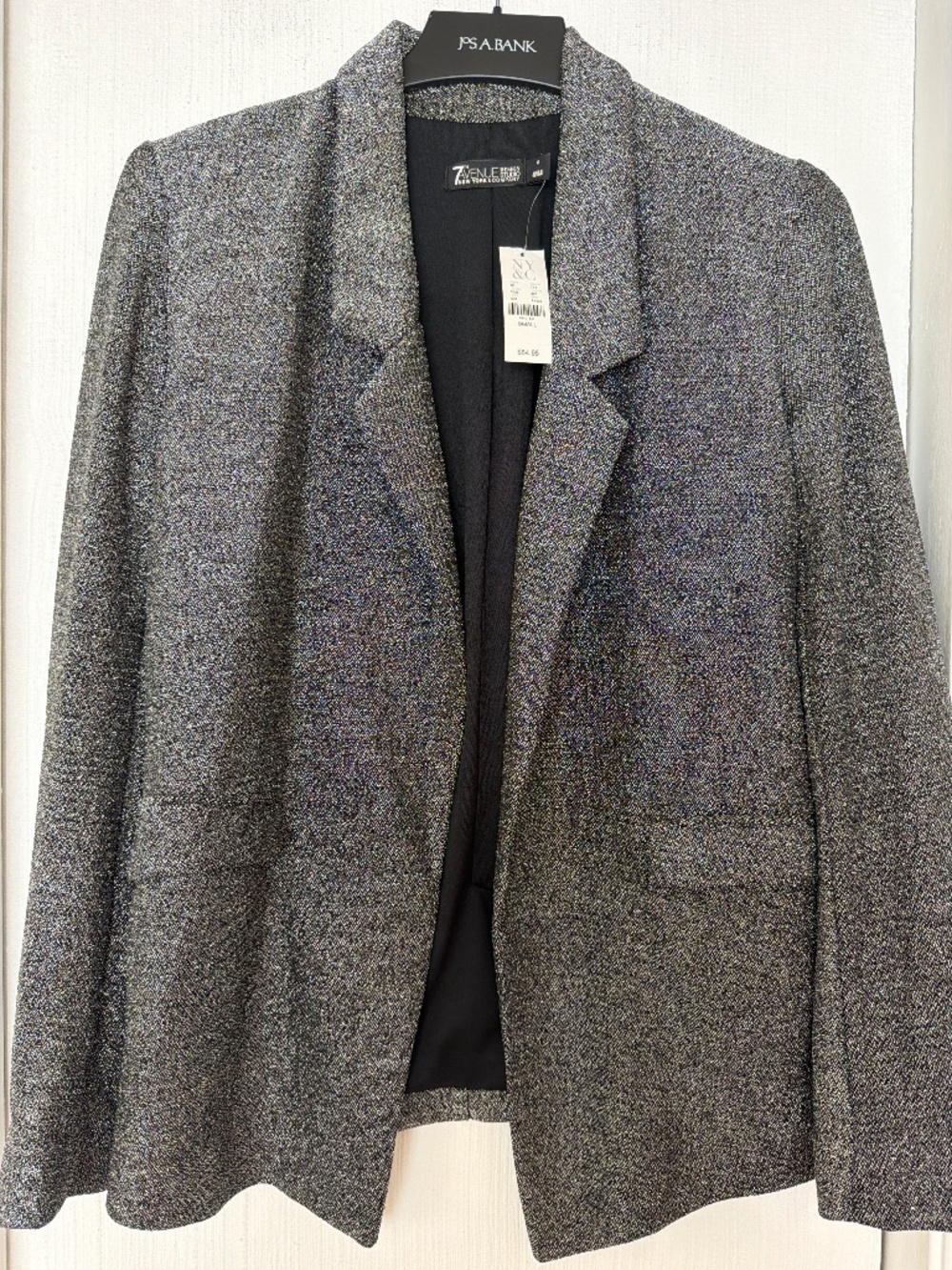 NWT New York & Company 7th Avenue Tweed Blazer Size Small